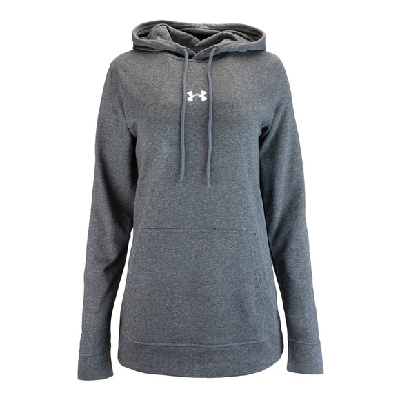 Under Armour Women's Rival Fleece Hoodie - Picture 4 of 12